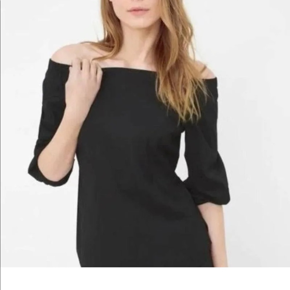 Black WHBM off the shoulder top